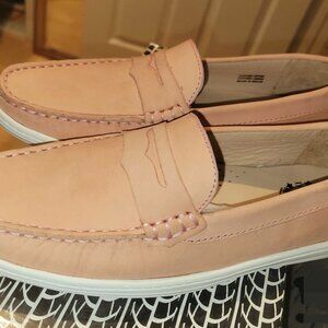 Womens Leather Slip-on Shoes